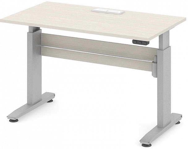 Стол офисный рабочий "Трансформер" ПК-ТРС-СТ140Х80КК/ЭРД-В1-30 дуб альпийский - Вид 1