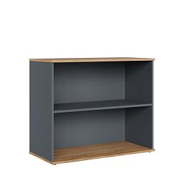 Стеллаж низкий Zion Light 90x42x74,6 дуб крафт золотой - Фото предпросмотра