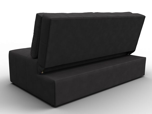 Диван прямой Лига-107 (140) Замша коричневый - Вид 5