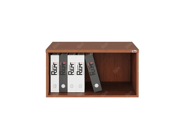 ЛАЙТ / LIGHT RLG047-70x55 Антресоль низкая 70x55x36,2 Орех Итальянский - Вид 3