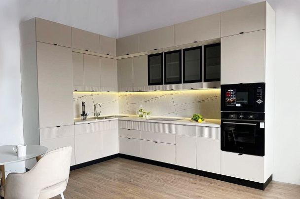 Бариста Шкаф рабочий L200 (1 дв. гл.) (правый) 35.063.3245  - Вид 4