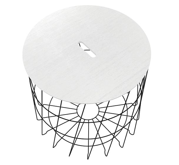 Столик журнальный Sheffilton SHT-CT41 сандал/черный муар - Вид 3