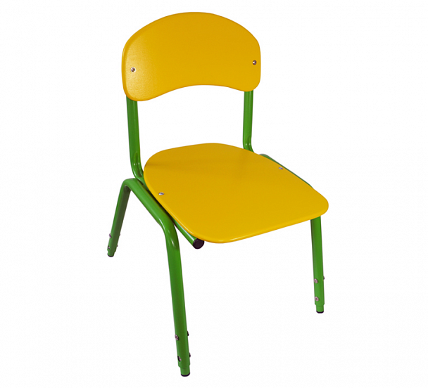 Стул штабелируемый "Сема" регулируемый, цветной, гр.1-3 - Вид 1
