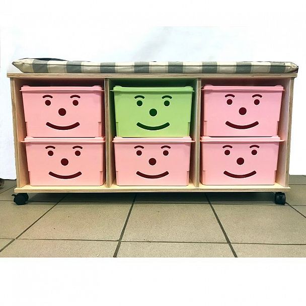 Банкетка Smile с системой хранения - Вид 1