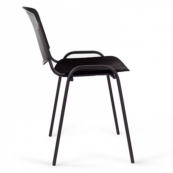 Стул STAFF "Iso Plast CF-009", черный каркас, пластик черный, 532569 - Вид 5
