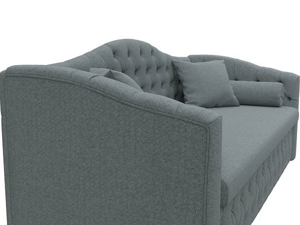 Диван детский прямой Мечта Рогожка серый - Вид 4