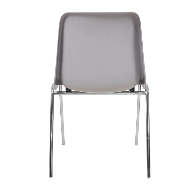Стул Vicenza (4 ножки) Каркас хром, светло-серый, РП+ИК, стопируемый - Вид 4
