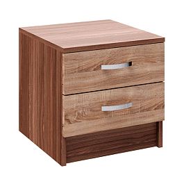 Спальня Ронда тумба прикроватная ясень шимо/дуб сонома - Фото предпросмотра