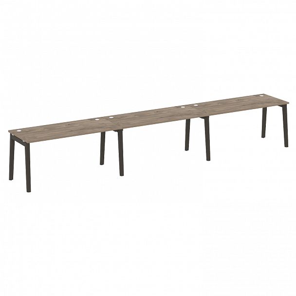 Рабочая станция "Onix wood" OW.RS-3.4.7 тиквуд темный/дуб темный - Вид 1