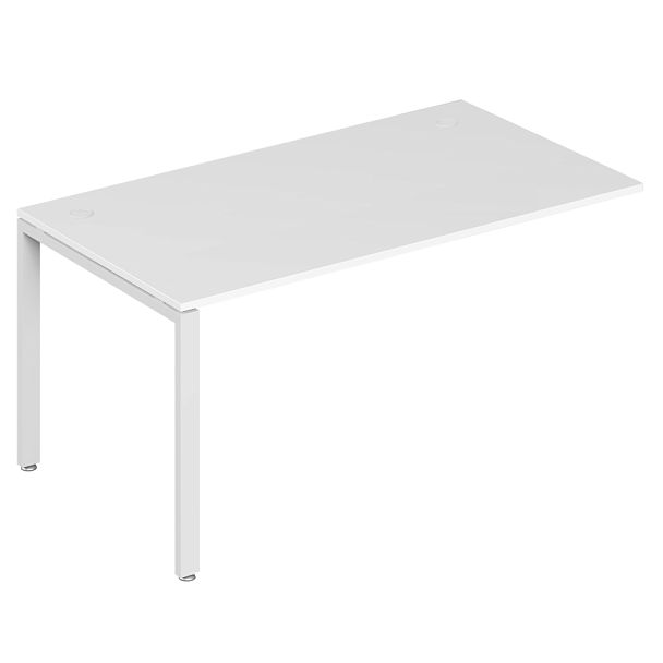 Удлинитель стола Trend Metal 160x72x75 белый - Вид 1