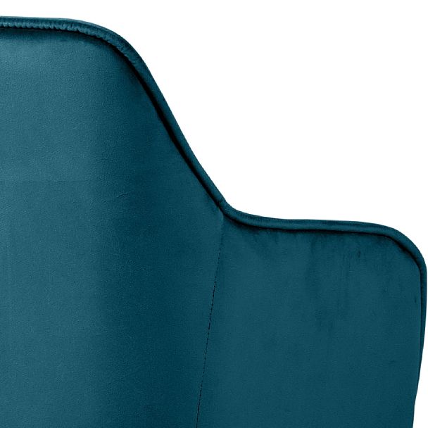 Комплект барных поворотных кресел Мони К, Confetti izumrud/черный, 2 шт. - Вид 10