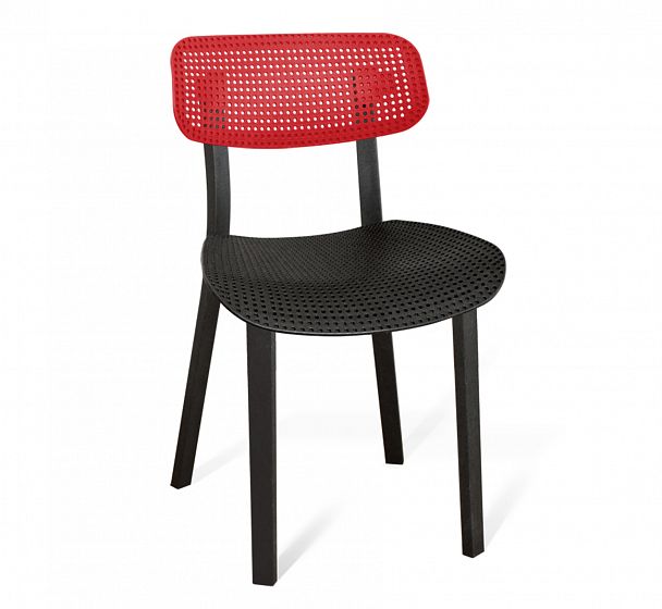 Стул Точка Роста Sheffilton SHT-S85 черный/красный/черный - Вид 2