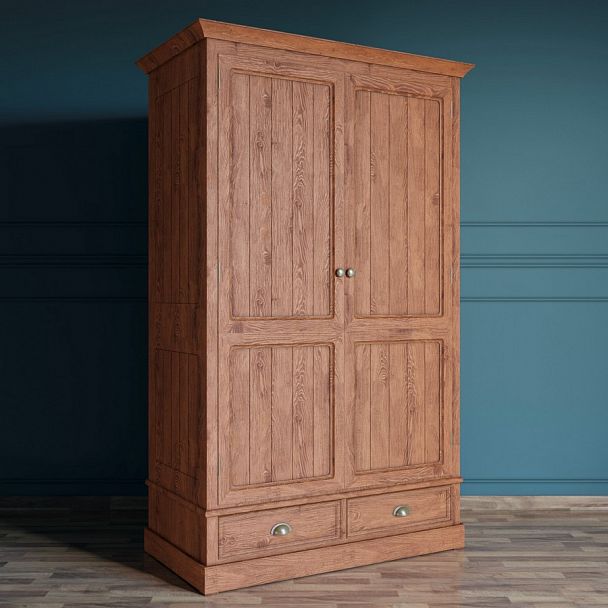 Шкаф 2х дверный "Palermo natural" PL1027OAK - Вид 3