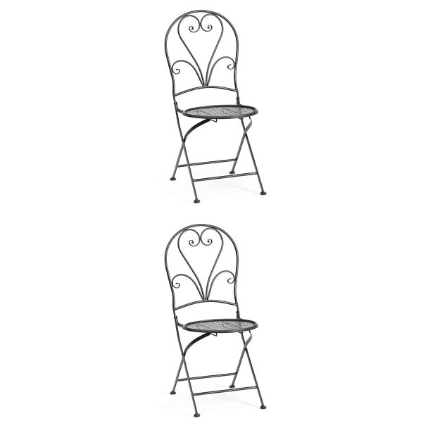 Стул Лав Чаир/Love Chair (PL08-11140), стальной сплав, черный - Вид 12