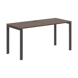 Стол прямой EUST 1567 Дуб Денвер тёмный/Мокко 1560х670х750 EDIS - Фото предпросмотра