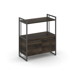 Rift Шкаф 2 ниши широкий RF.SS-22 Дуб Мали/Металл Антрацит 798*396*924 - Фото предпросмотра