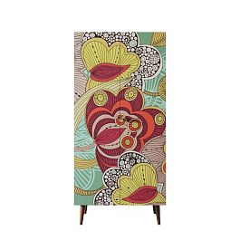 Шкаф малый двухстворчатый Berber принт 6 арт BB08/Print_06 - Фото предпросмотра