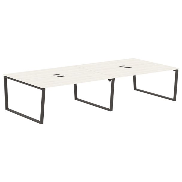 Стол 4-х местный EVWST 3516 Ясень Траун/Мокко 3526х1606х750 EDIS - Вид 1