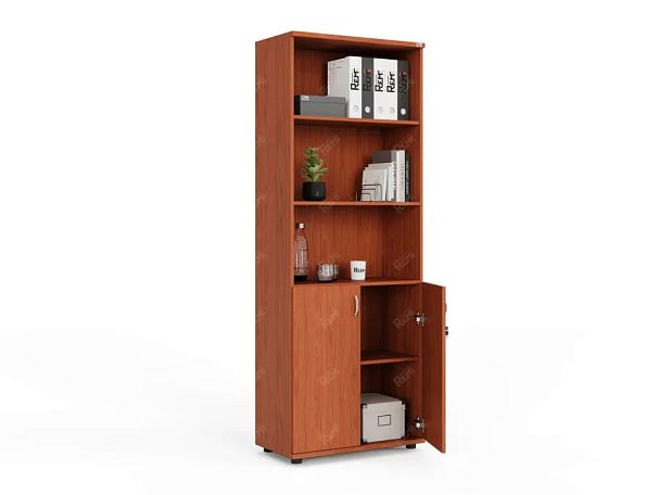 UNITY РШК-02 ОРЕХ ИТАЛЬЯНСКИЙ Комбинированный шкаф Прямой 730x380x1966 - Вид 3