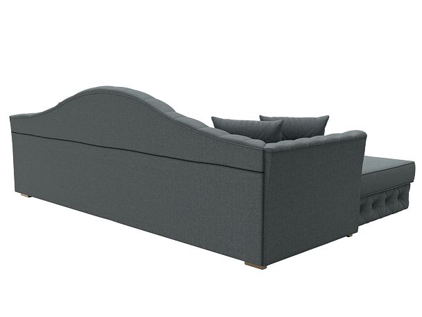 Диван угловой Артис левый угол Рогожка серый - Вид 6