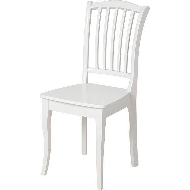 Комплект деревянных стульев с жестким сиденьем Элин Белый, 2 шт. - Вид 1