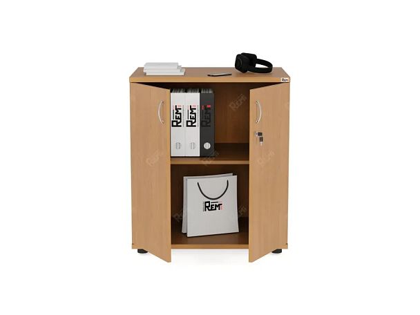 ЛАЙТ / LIGHT RLG033-70x55 Шкаф 2 полки 70x55x77 Бук - Вид 2