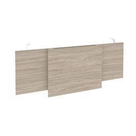 Onix Direct Царга стола руководителя O.M-CSR-3 Дуб аттик/Белый металл 1140*450*54 - Фото предпросмотра