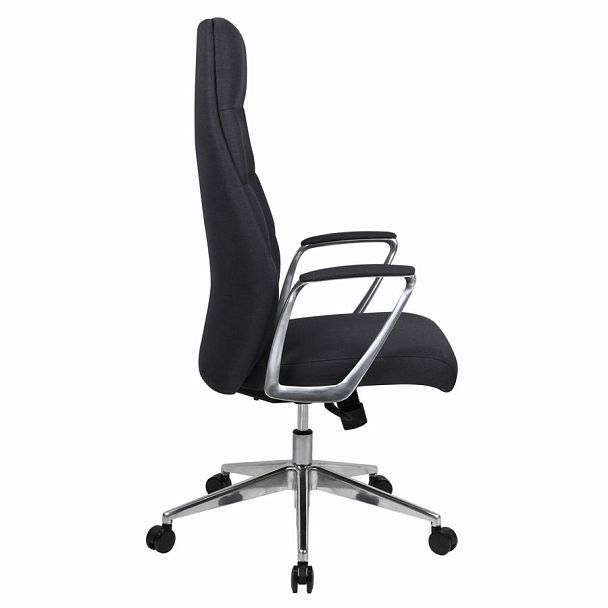 Кресло BRABIX PREMIUM Adept EX-752, синхромеханизм, алюминий, ткань, серое, 532932 - Вид 4