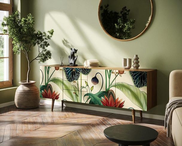 Комод Berber удлиненный арт BB11/Print_55 - Вид 3