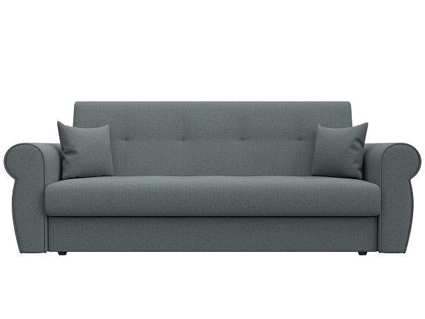 Диван-книжка Лига-019 Рогожка серый - Вид 2