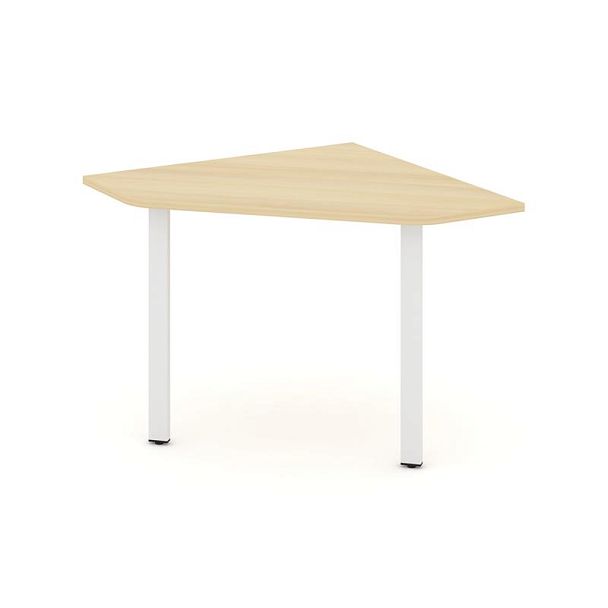 Стайл Проджект Угловой элемент перег. стола SN-6.UPRG-001 Акация Лорка/Металл Белый 1180*1180*750 - Вид 1