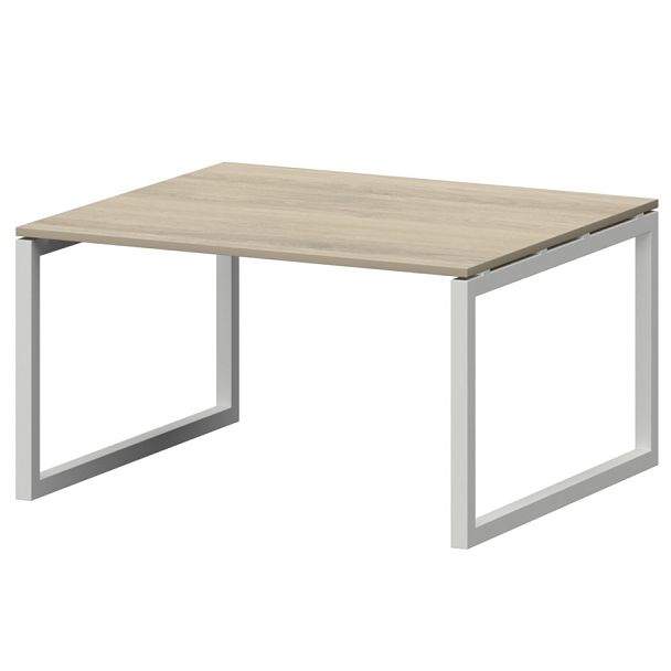 Стол переговорный на металлокаркасе СМСП-О-16.123.Пр50 Кронберг/Белый 1600x1236x750 Смарт - Вид 1