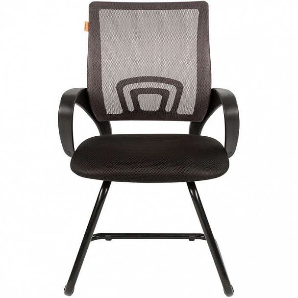 Кресло CHAIRMAN 696V, ткань TW/сетчатый акрил, серый - Вид 2