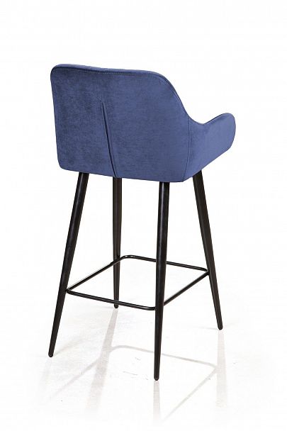 Стул полубарный Robert, бархат синий 29 - Вид 6