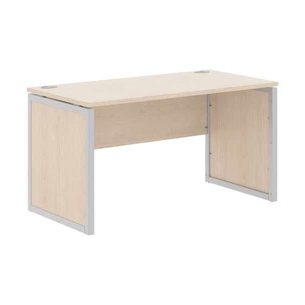 Стол прямой XQPST 147 Бук Тиара/Алюминий 1400х700х750 XTEN-QP - Вид 1