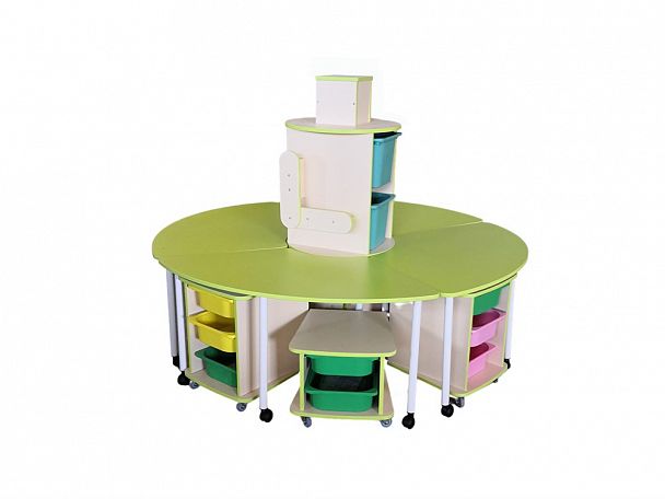 Игровой модуль Робот зеленый - Вид 1