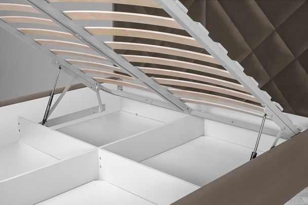 Кровать «Сидней 2» 140 бежевая - Вид 4