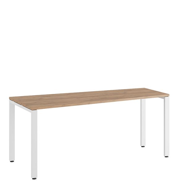 Стол трапеция левый Tess 180x80x75 дуб крафт золотой - Вид 1