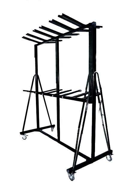 Тележка 2-х уровневая  для складных стульев на 60 шт. ТЛ-8 - Вид 2