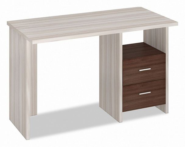 Стол письменный Домино Лайт СКЛ-Прям120 Карамель/Шамони - Вид 1