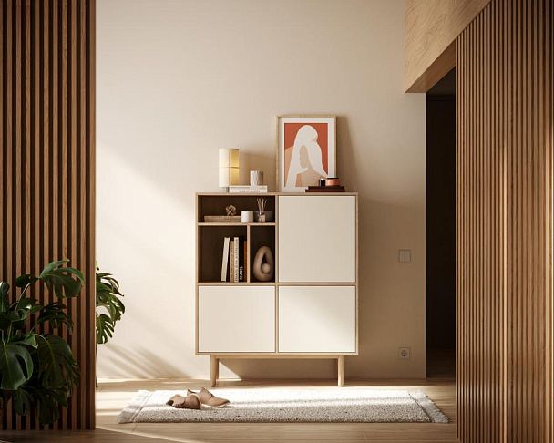 Комод с дверками Alice арт ALC08 - Вид 4