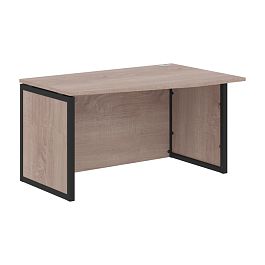 Стол эргономичный XQPCT 149H(R) Дуб Сонома/Антрацит 1400х900х750 XTEN-QP - Фото предпросмотра