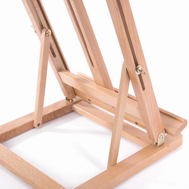 Мольберт настольный из бука, 27,5х97х32 см, высота холста 56 см, BRAUBERG ART CLASSIC, 192269 - Вид 6