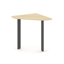 Style Project Next Угловой элемент стола SN-59.USP-001 Акация Лорка/Металл Антрацит 600*600*750 - Фото предпросмотра