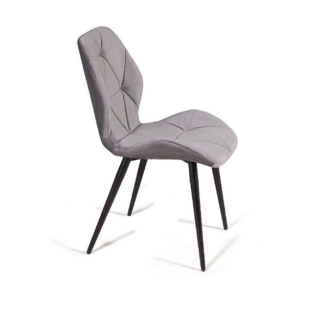 Стул Crystal, бархат светло-серый 26 - Вид 3
