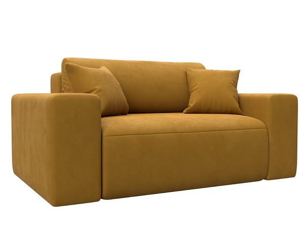 Кресло Лига-036 НПБ Велюр желтый - Вид 1