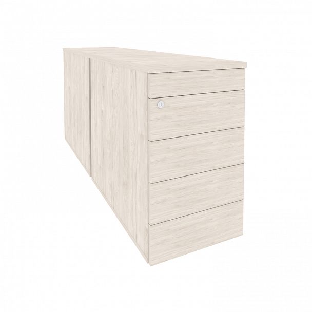 Тумба двойная "Onix" O.TPO-2.8 TIP денвер светлый - Вид 1