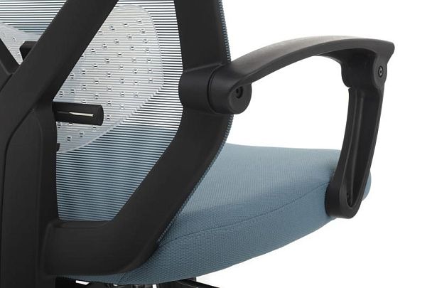 Кресло Oliver RCH W-203AC Черный пластик/Синий - Вид 10