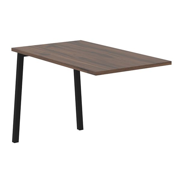 Брифинг-приставка ELB 1167 Дуб Денвер тёмный/Черный 1160х670х750 EDIS - Вид 1