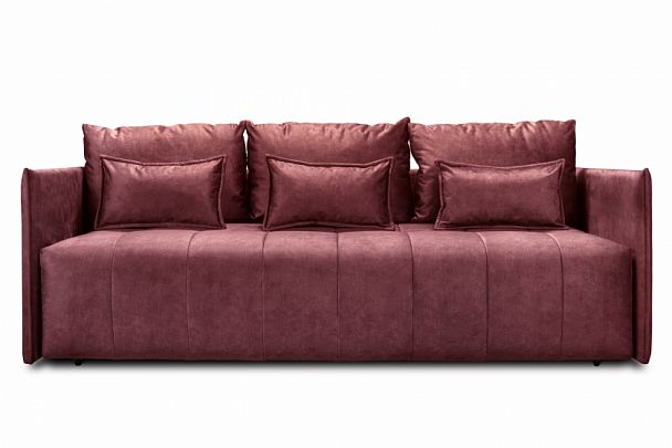 Диван-кровать «Чилетти» красный - Вид 2